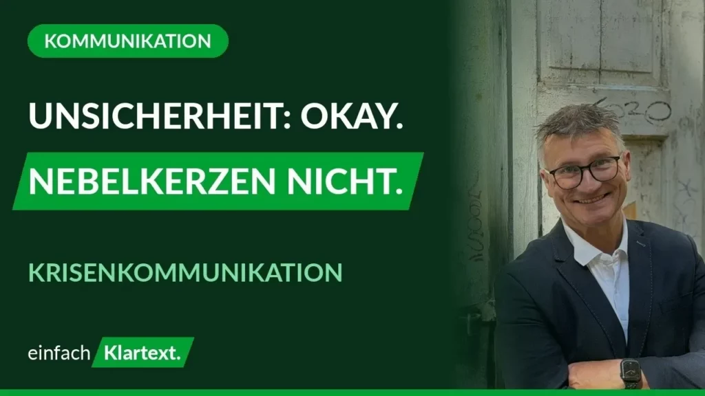 Krisenkommunikation: So geben Sie Orientierung statt Unruhe